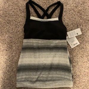 Athleta tank - new with tags with built in bra.